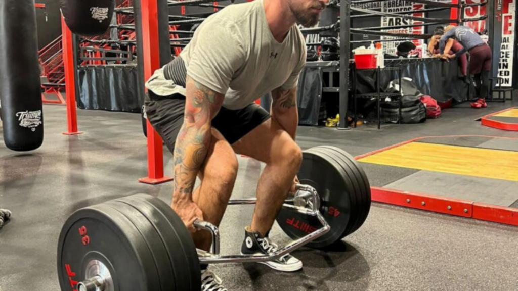 trap bar deadlift